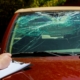 Car Window Crack