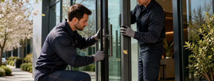 Fix a Glass Door Before Spring Winds Become a Problem